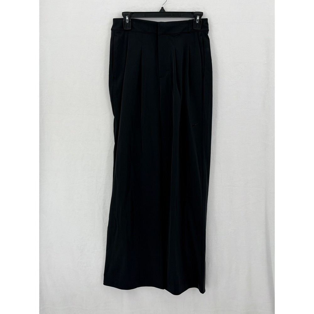 Nike Pants‎ Womens Small Black Bliss Dri-Fit Trouser High Rise Loose Fit Gym NWT